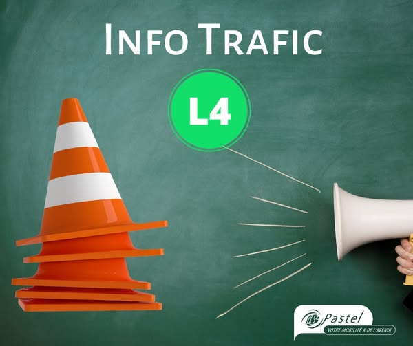 Peut être une image de voiture, route et texte qui dit ’INFO TRAFIC L4 MPastel Pastel VOTRE OTREMOBILITEADE MOBILITE VOTRE.MOBILITEADELAVENR AD DE EL L'AVENIK’